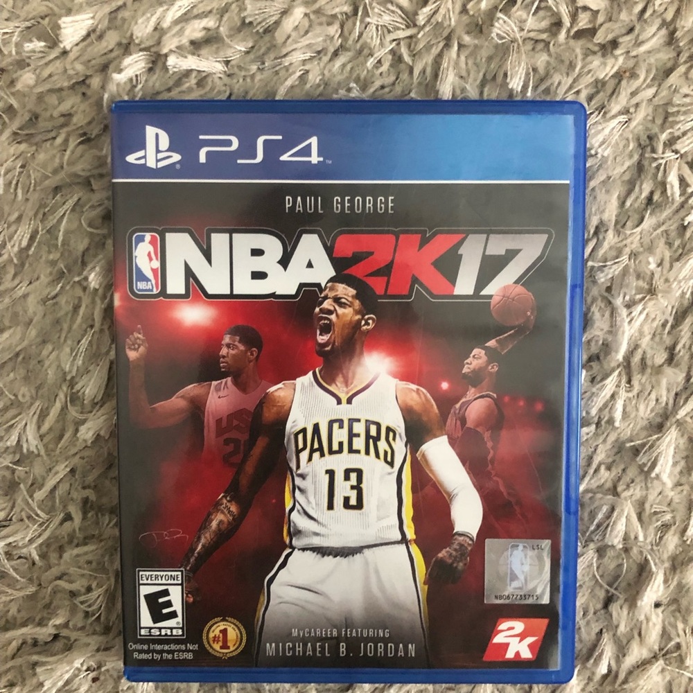 NBA 2k17 PS4 game